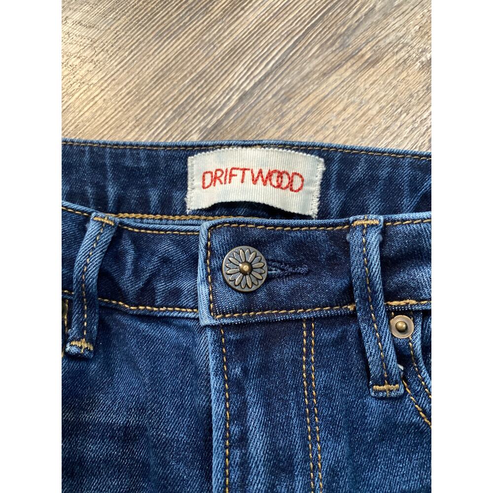 DRIFTWOOD by Free People Jackie Embroidered Jeans Size W25/L28 - Picture 4 of 10